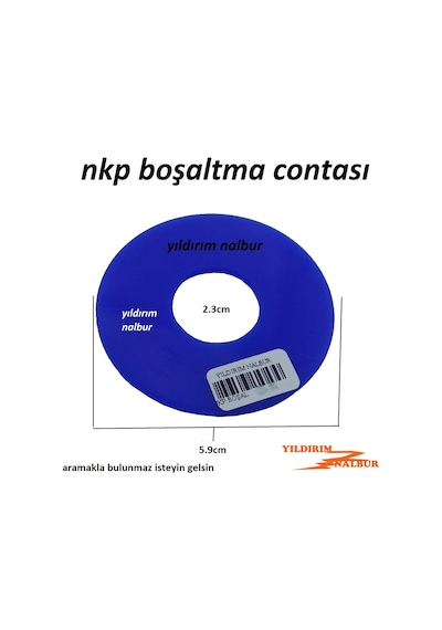 Küçük Boy Nkp Rezervuar İç Takım Contası Gömme Rezervuar Conta