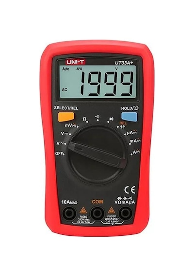 Unit Ut 33a+ 600v Dijital Multimetre Ölçü Aleti
