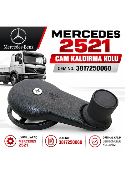 Mercedes 2521 Cam Kaldırma Kolu 3817250060