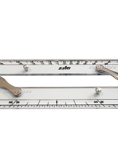 Sdm Paralel Cetvel 45 CM - 2 Adet Şeffaf