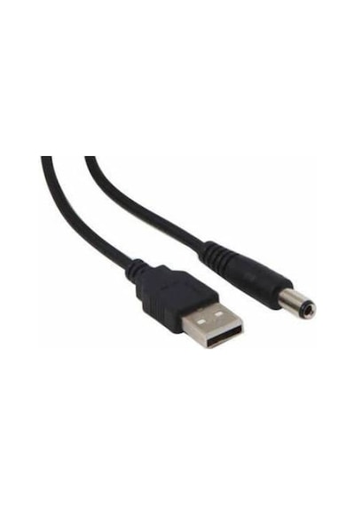 Usb To 5.5 2.1Mm / Usb To 5.5X2.1Mm Güç Kablosu Usb Power