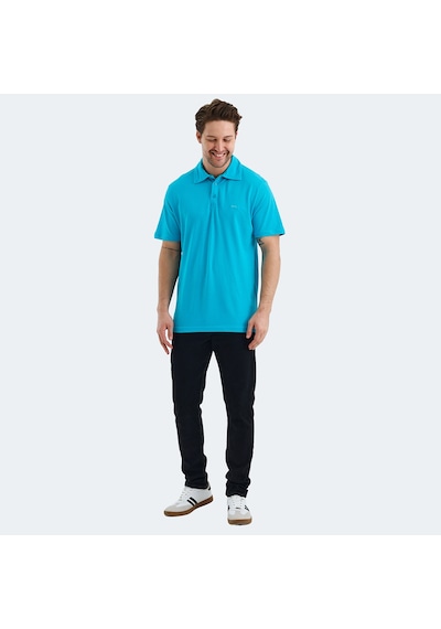 Slazenger KLASSE IN Erkek Tişört Turkuaz