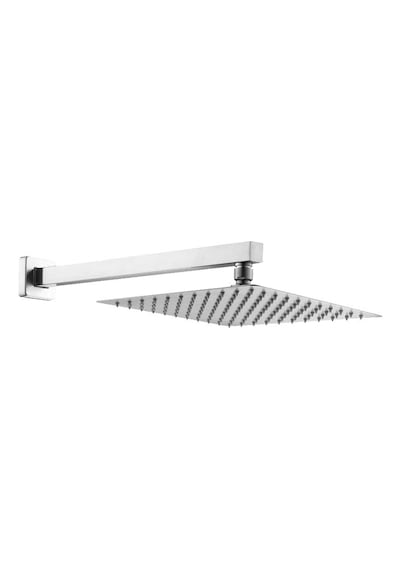 Fause Ankastre Duş Başlığı Borulu Kare Slim Metal 25 X 25 Cm Diğer