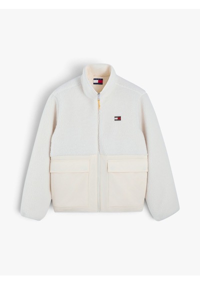 Tommy Hilfiger Tjm Essentıal Mıx Teddy Jacket Erkek Bej Mont - Dm0dm23227