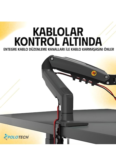 North Bayou Nb F80 Amortisörlü 2-9 Kg Monitör Standı 2026 Versiyon