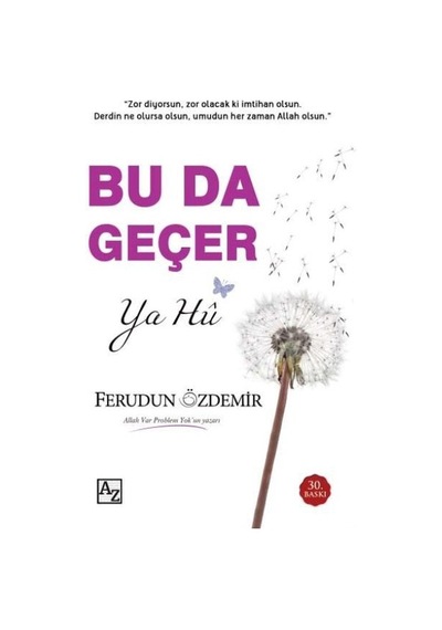 Bu da Geçer Ya Hu  - Ferudun Özdemir  - Az Kitap