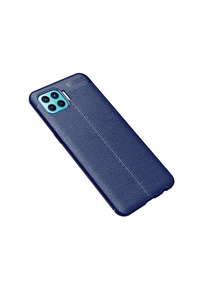 Cosmotex Newface Oppo Reno 4 Lite Kılıf Auto Focus Kapak - Lacivert