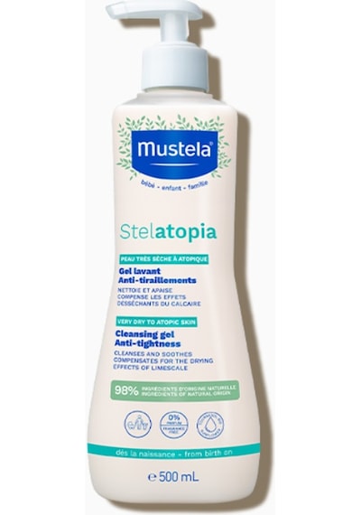 MUSTELA Stelatopia Cleansing Gel Çok Kuru Ciltler için  Şampuan 500 ML Yeni