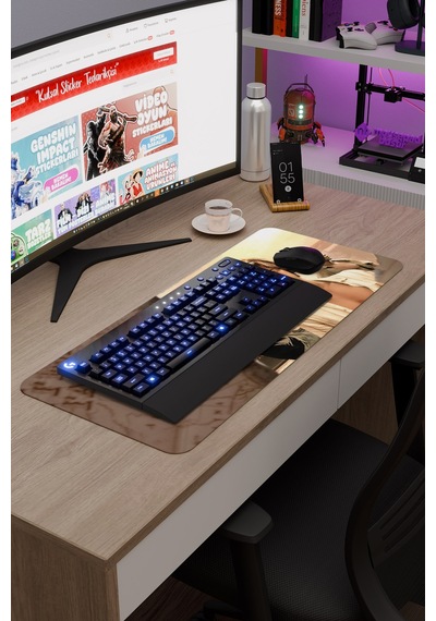 Outer Banks V1 70x30 Xl Gaming Kauçuk Kaymaz Taban Mouse Pad Fare Altlığı