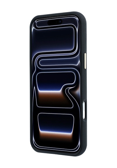 Apple iPhone 18 Pro Max Uyumlu Kılıf Guess Lisanslı M-safeli Pu Delikli 4g Ve Yazı Logolu Kapak Siyah