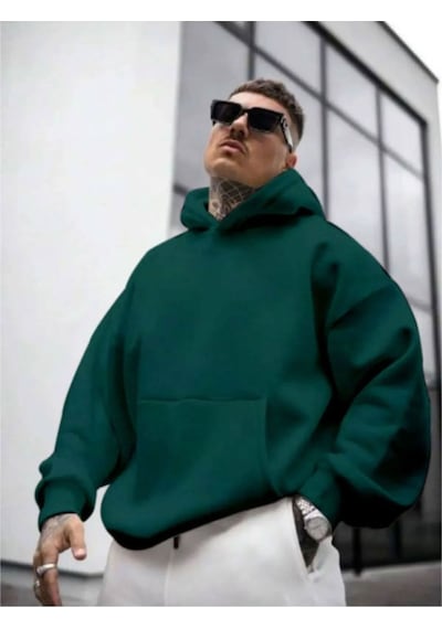 Altamira Erkek Sırt Ny Baskılı Kapüşonlu Sweatshirt 001