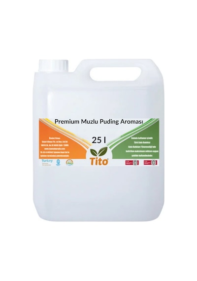 Premium Muzlu Puding Aroması 25 Litre