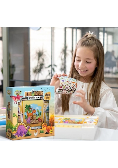 Aden Oyuncak Sticker Set Dinosaur Adn-3161