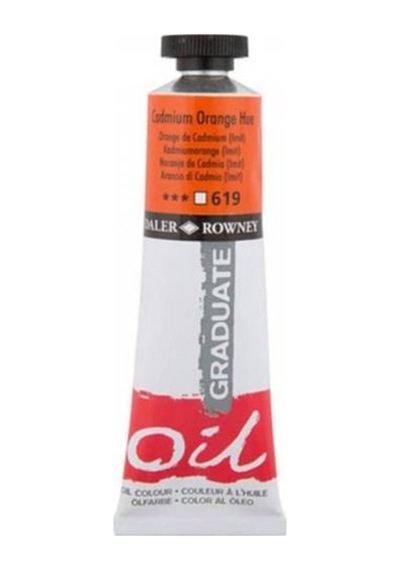 Graduate 38 ML Yağlı Boya 619 Cadmium Orange Hue