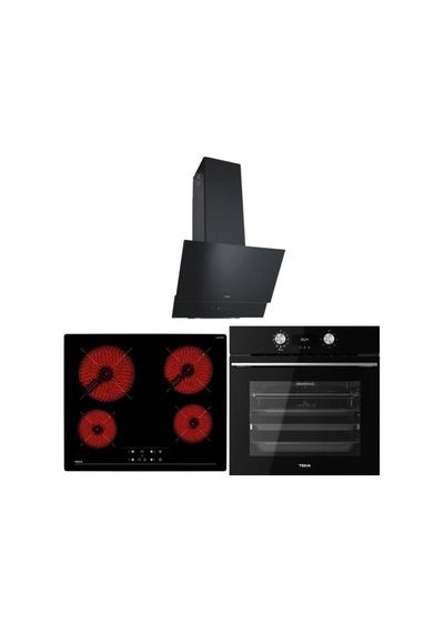 Teka Siyah HLB 8416 AIRFRY BK - TZ 6415 - ATV 60 Ankastre Set