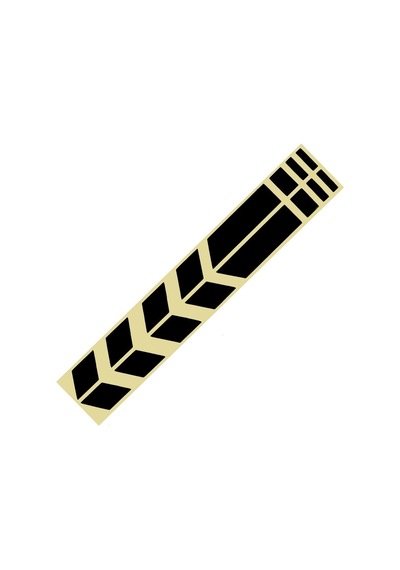 Motosiklet Çamurluk Sticker Kırmızı Motosiklet Çamurluk Sticker Kırmızı