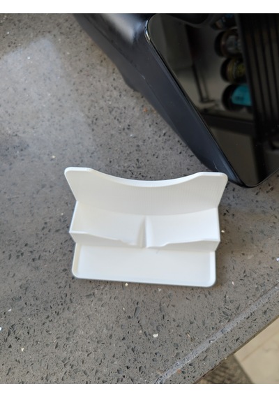 Thermomix Tm7 Uyumlu Kapak Standı Mutfak Tezgahı Düzenleyici Beyaz