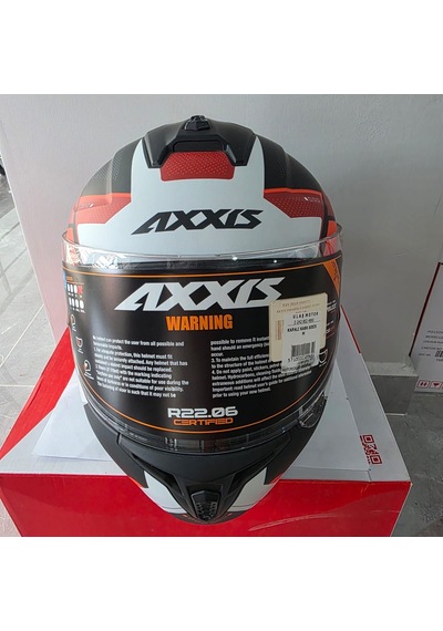 Kapalı Kask Axxıs Mat Siyah Koyu Kırmızı Açık Kırmızı Beyaz M Mat Siyah - Kırmızı - Beyaz Kapalı Kask Axxıs Mat Siyah Koyu Kırmızı Açık Kırmızı Beyaz M Mat Siyah - Kırmızı - Beyaz