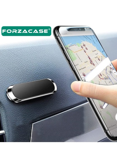 Forzacase Güçlendirilmiş Mıknatıslı Yapışkanlı Ev Ofis Masa Mutfak Araç İçi Telefon Tutucu - Fc1221 Metal Plate
