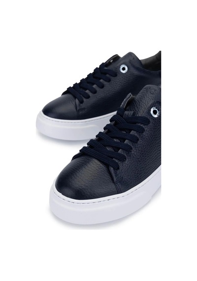 Tamer Tanca Kadın Hakiki Deri Lacivert Sneakers & Spor Ayakkabı 1145 Z-2501 Bn Ayk Y26 Lacı Fltr