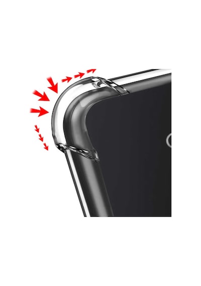 Galaxy A72 Kılıf Köşeleri Airbagli Anti Şok Şeffaf Zırh