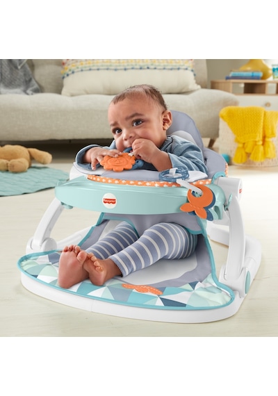 Fisher Price Penguen Adası Mama Tepsisi Hayvan Temalı Taşınabilir Ana Kucağı