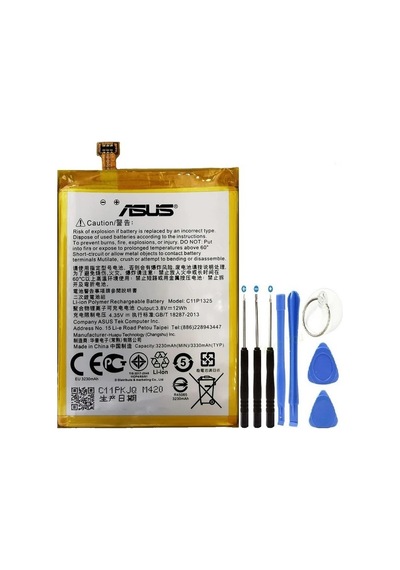 Asus Zenfone 6 Pil Batarya + Tamir Seti C11p1325 3330 Mah
