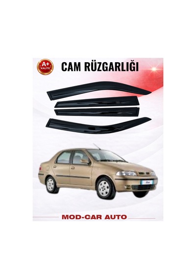 Citroen C3 2011-2017 Araca Özel Premium Cam Rüzgarlığı A+ Pianoblack