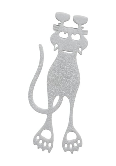 3d Baskı Sevimli Tırmanan Kedi Kitap Ayracı 10'lu Set