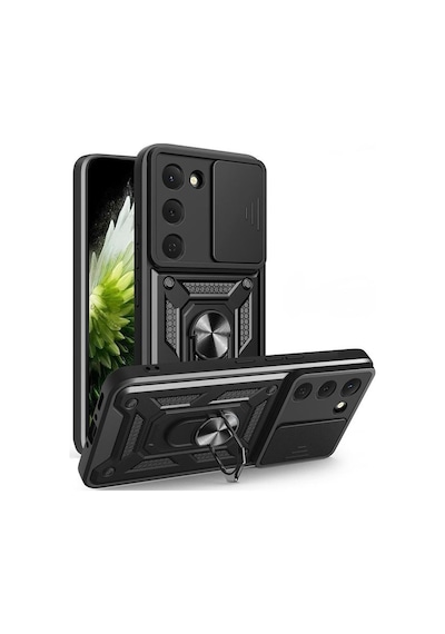 Adige Tecno Spark 40 Pro Kılıf Pars Yüzüklü Standlı