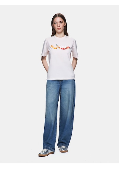 Ltb Lila T-shırt 01225800896089 13960 Lila