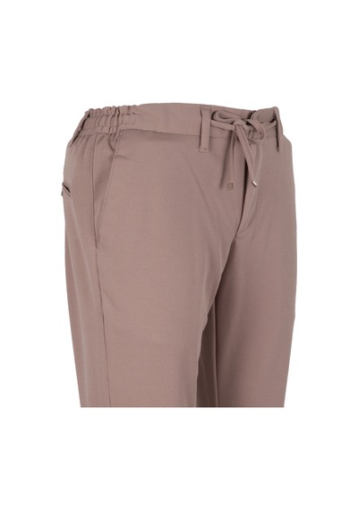 Modarar Erkek Jogger Pantolon Bel Bağcıklı Dar Kesim Rar01350 Bej