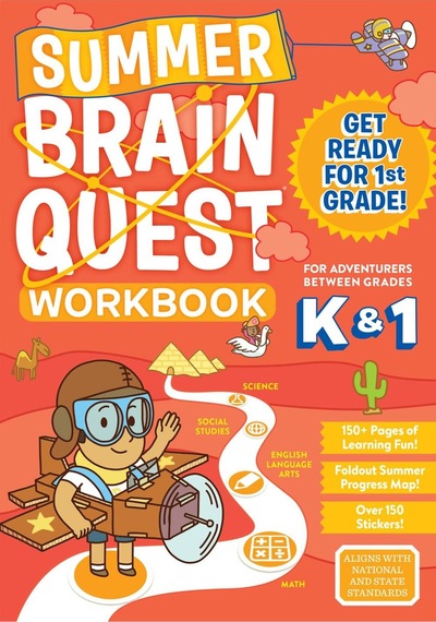 Brain Quest Wb Summer: K&1