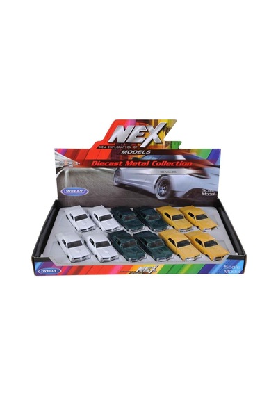 NET Welly 1:32 Metal Çekbırak Pontıac 65 Gto