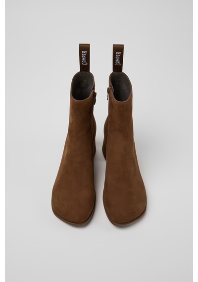 Camper Kora Nubuk Bilek Boy Kadın Bot K400798-008 Kahverengi
