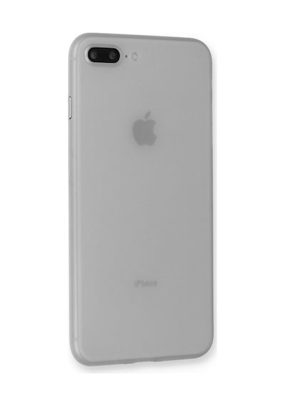 Apple iPhone Uyumlu   7 Plus Kılıf Pp Ultra İnce Kapak - Beyaz