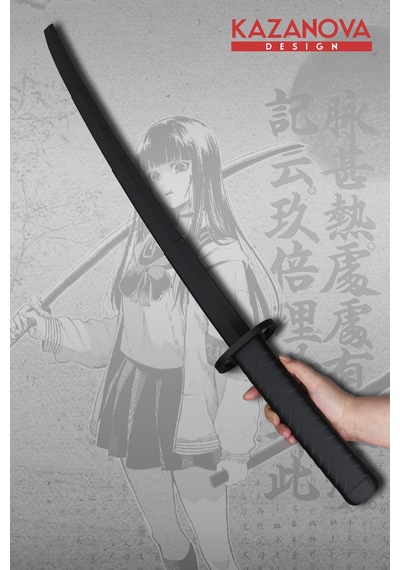 Kazanova Design Basic Katlanabilir Katana Figür 98 Cm Siyah Anime Cosplay