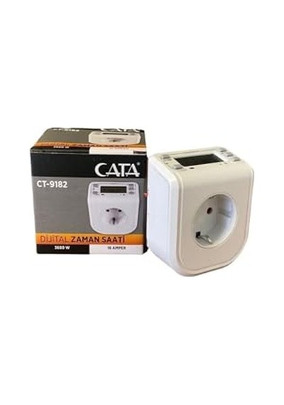 Cata Ct-9182 Dijital Zaman Saati, 3680 W, Beyaz