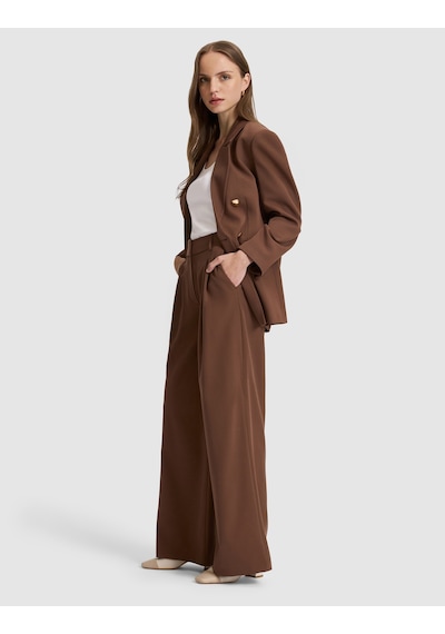 Pierre Cardin Kadın Kahverengi Pantolon 50320351-vr029