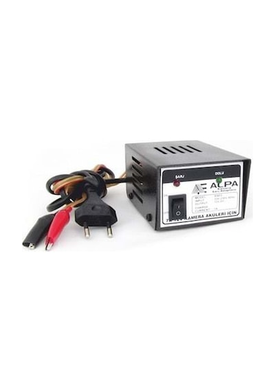 Best Kamera Aküsü Sarj Adaptörü 12V 1A Sarj ve Dolu Göstergeli
