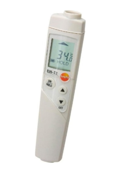 Testo - 826-t2 - 0563 8282 - Yüzey Sıcaklıklarının Temassız Ölçümü İçin Kızılötesi Termometre