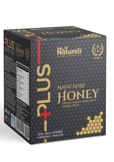 Naturals Bitkisel Macun Gold Plus Honey 240 Gr