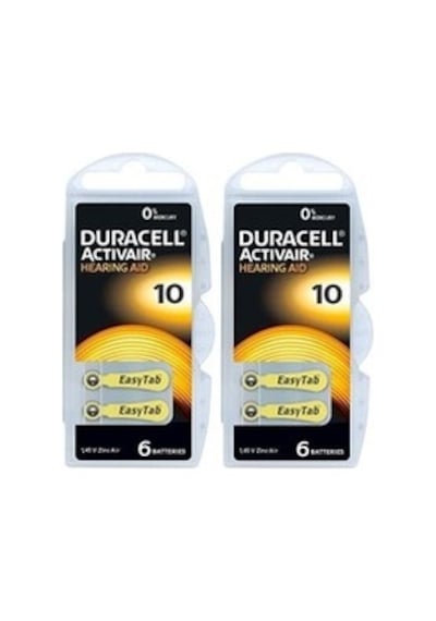 Duracell Activair Pr70 10 Numara Kulaklık Pili 6 X 2'li