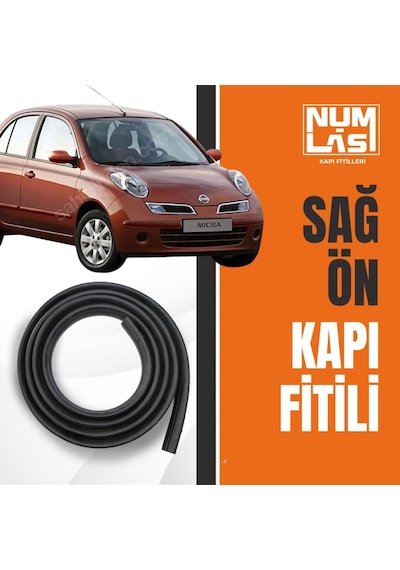 Nissan Micra 2002-2010 Sağ Ön Kapı Fitili-a Kalite-numlas-nm5549