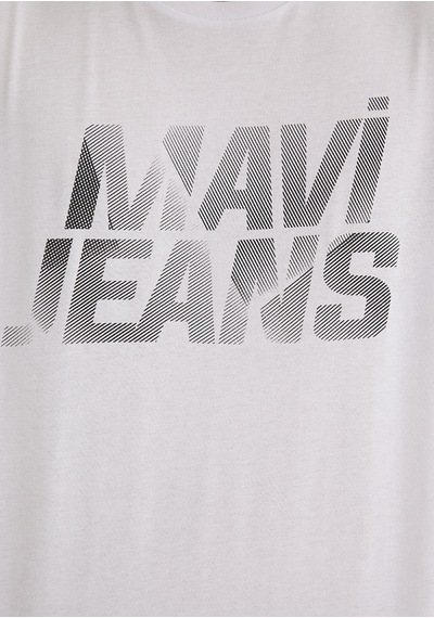 Mavi - Mavi Logo Baskılı Beyaz Tişört 0610260-620 - 535362722 Beyaz