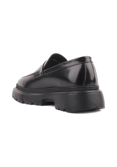 Shoetyle - Hakiki Açma Deri Günlük Erkek Ayakkabı - 250-132470-1551 Siyah