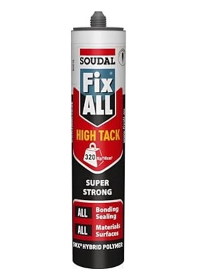 Fix All Yüksek Güçlü High Tack Montaj Yapıştırıcısı Beyaz 290 Ml