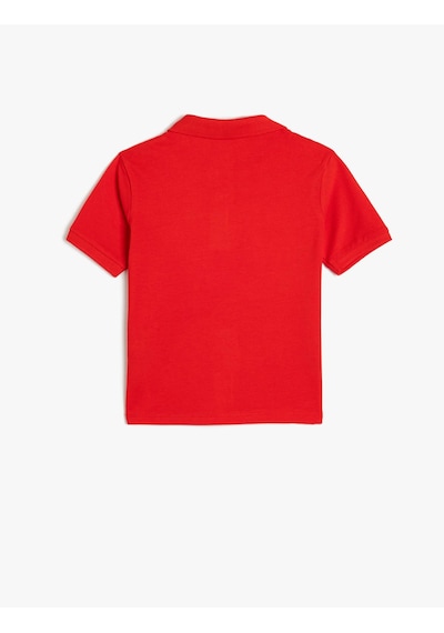 Koton Kırmızı Erkek Çocuk T-shirt 5skb10026tk KIrmızı