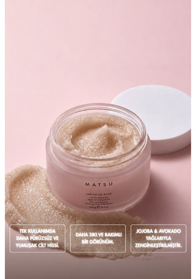 Jardin De Rose Sıkılaştırıcı Gül & Paçuli Vücut Peelingi 300 Gr