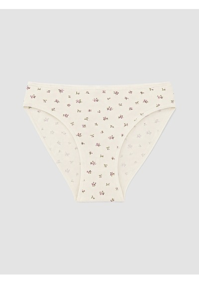 Lcw Dream Ekru Çiçekli Bikini Külot 5'li